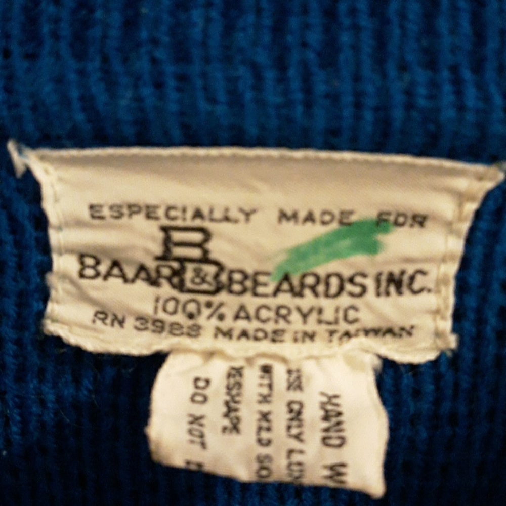 Vintage 60's Boho fringed poncho - Picture 5 of 5